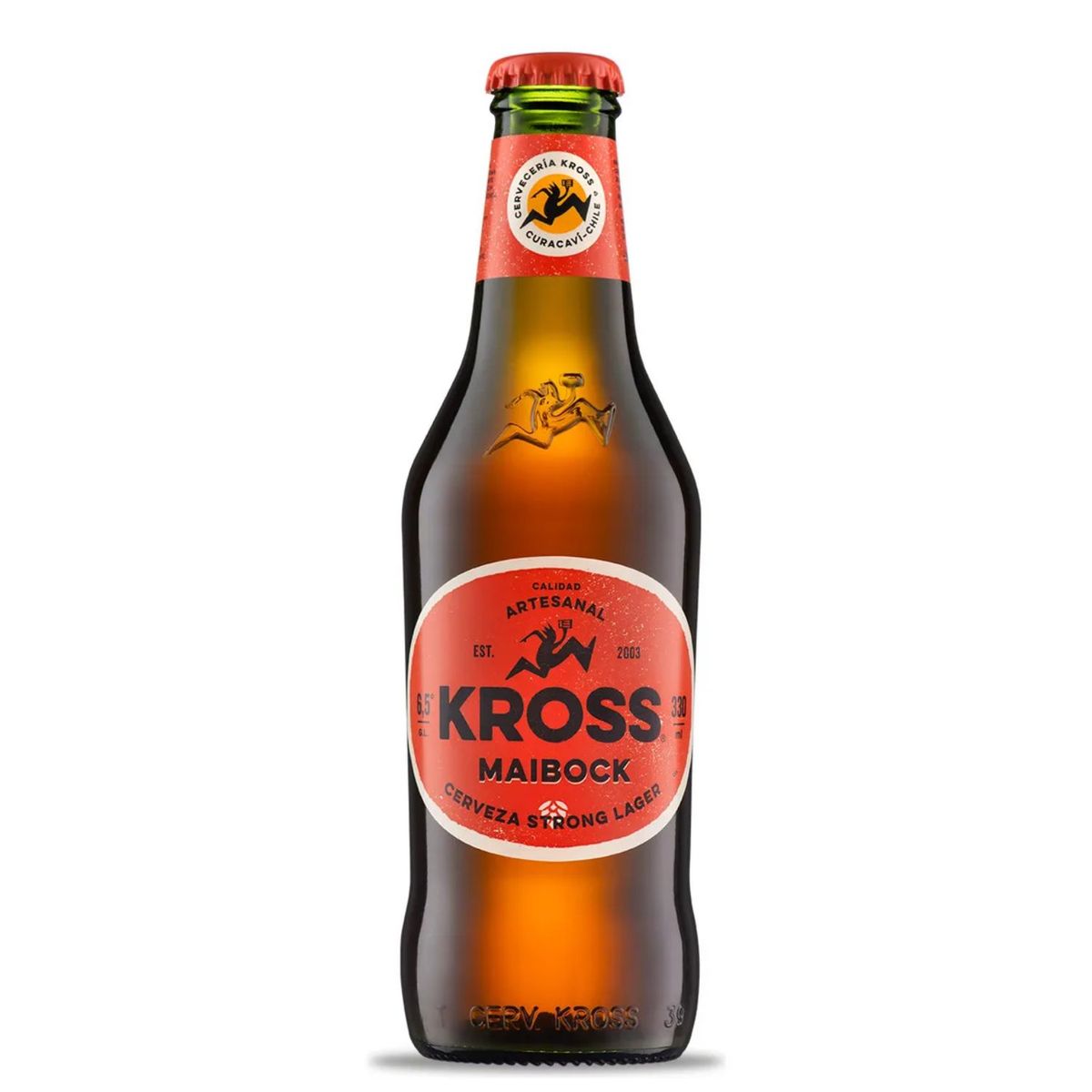KROSS - Pack Cerveza Artesanal Kross Maibock Strong Lager Botella 6.5° 4 x 330 ml