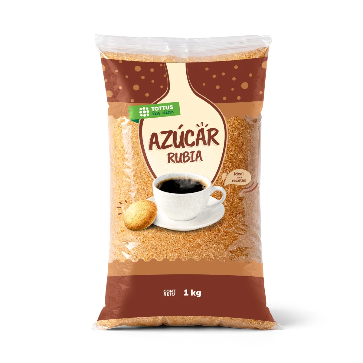 TOTTUS - AZUCAR RUBIA  TOTTUS 1 KG