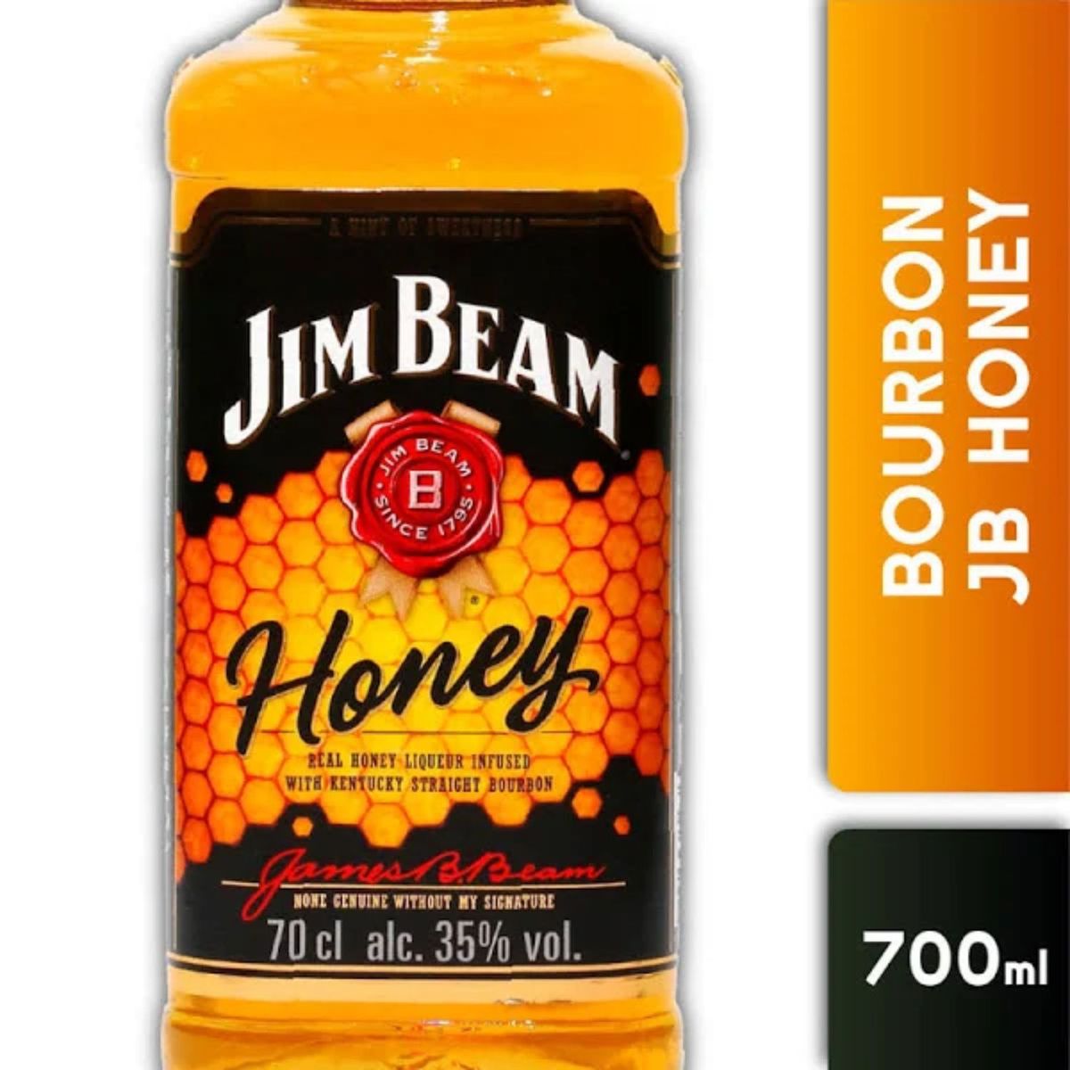 JIM BEAM - Whisky Honey Jim Beam 35° 700 cc