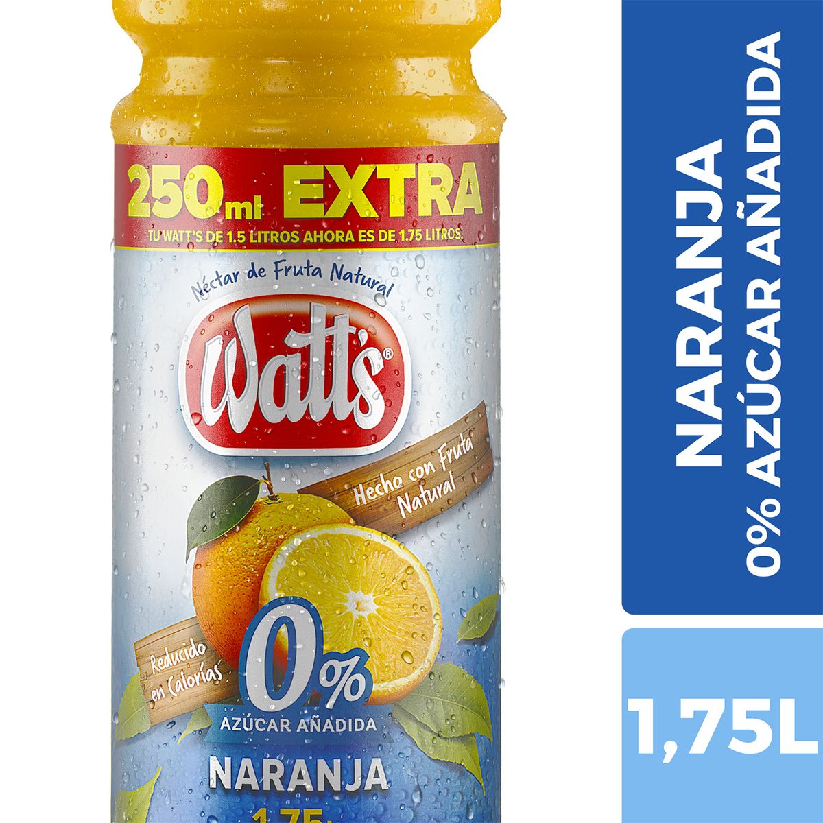 WATTS - Néctar Naranja Light Watts 1.75 L
