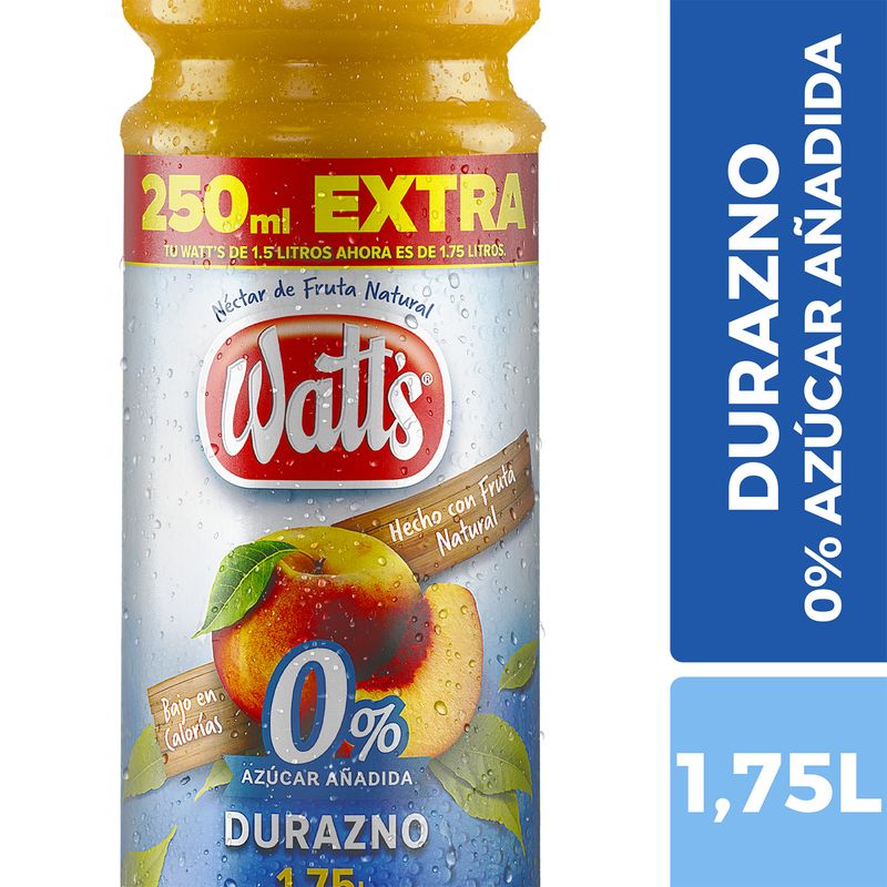 WATTS - Nectar Durazno Light Watts