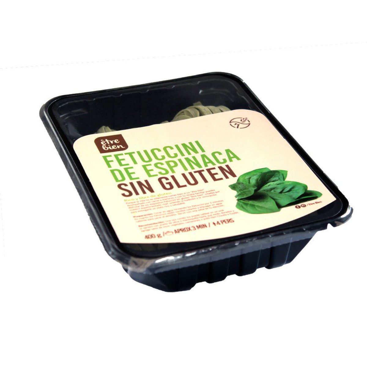 ETRE BIEN - Fetuccini Espinaca sin Gluten