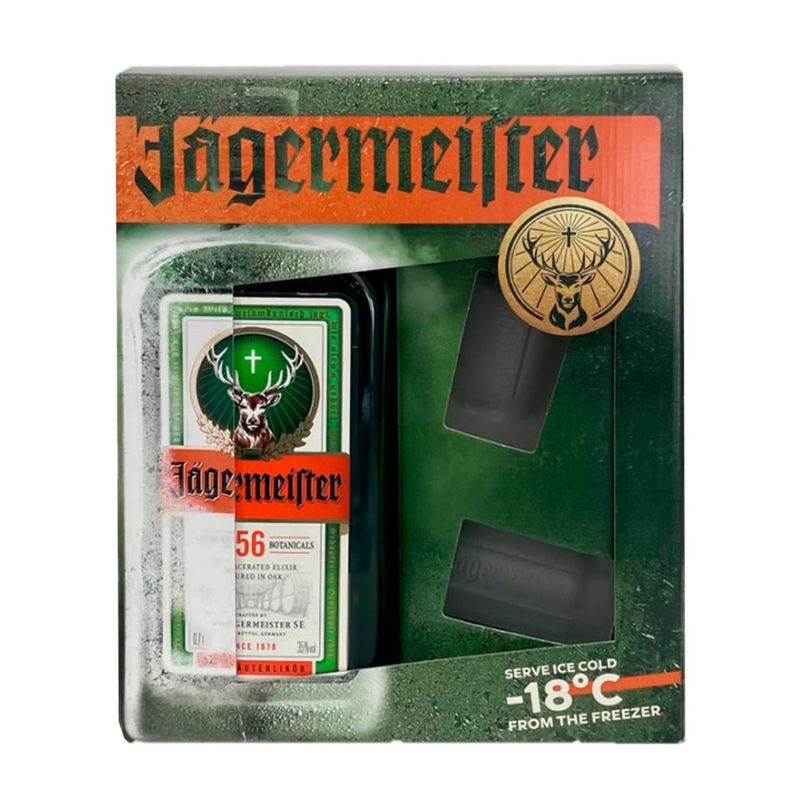 JAGERMEISTER - LIC JAGERMEISTER 2 VAS   35G 750 CC