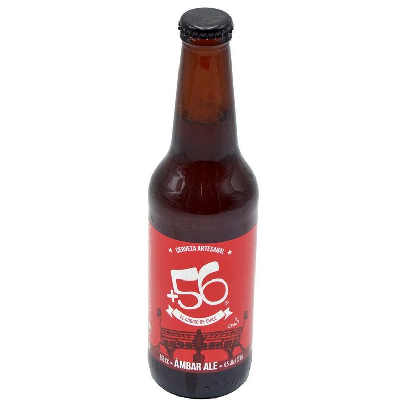  - CERVEZA AMBAR ALE  56  4.5G 330 CC