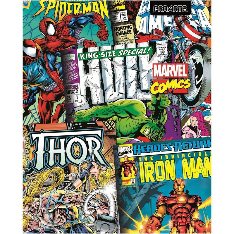 PROARTE - Cuaderno Avengers 100 Hojas 7 mm Surtido