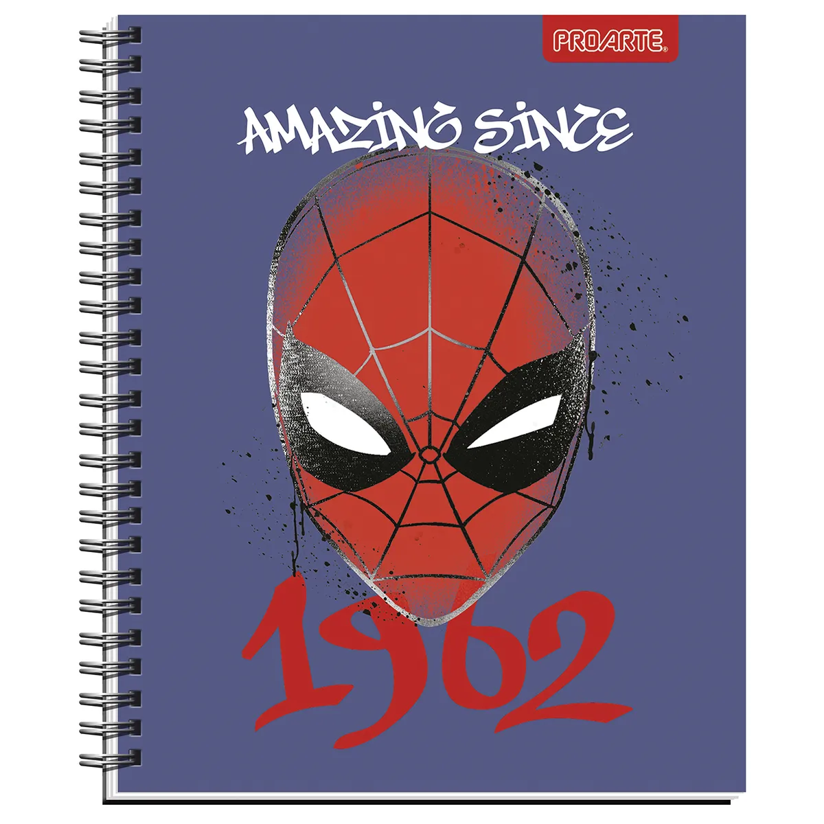 PROARTE - Cuaderno Universitario Spiderman Mat 7Mm 100 Hjs