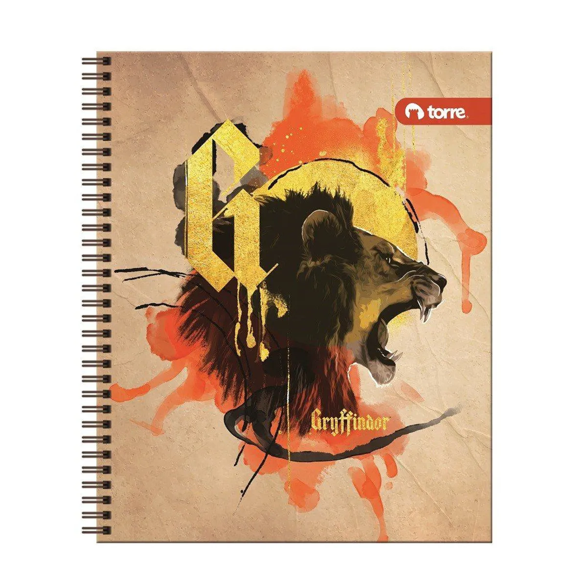 TORRE - Cuaderno Universitario Harry Potter Mat 7Mm 100 Hojas
