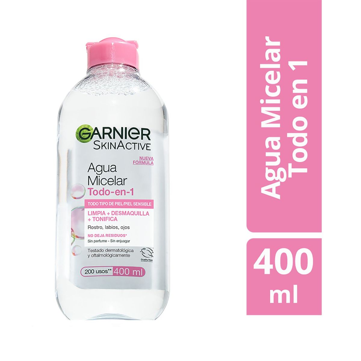 GARNIER - Agua Micelar Todo en 1
