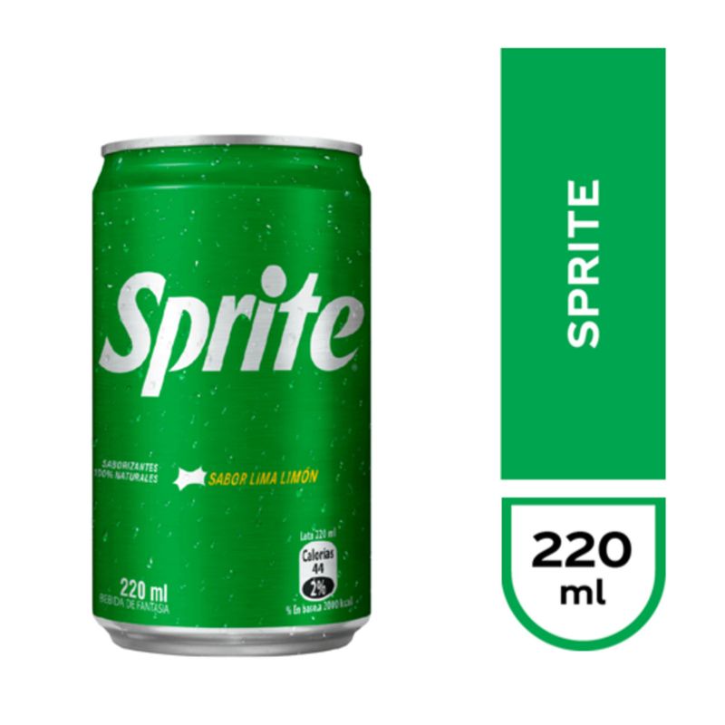SPRITE - BEBIDA LATA  SPRITE 220 ML