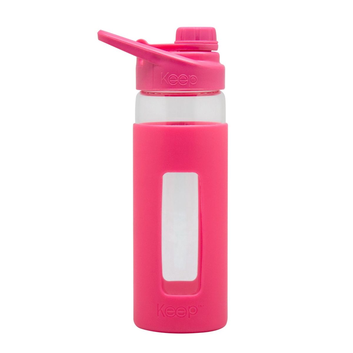 TITANIO - Botella Vidrio 470ml Keep