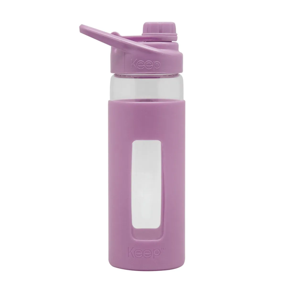 TITANIO - Botella Vidrio 470ml Keep