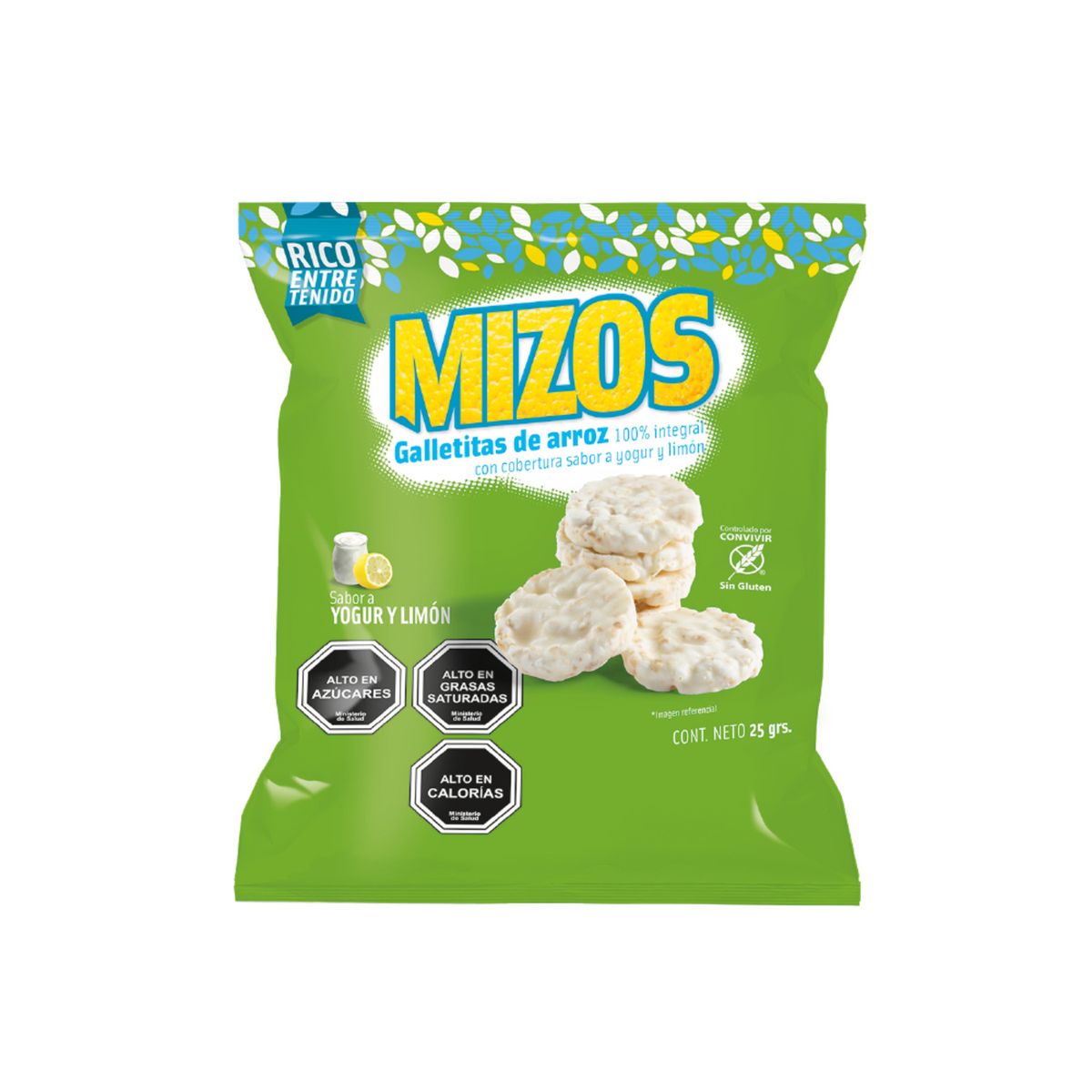 MIZOS - Galleta Arroz Yoghurt Limon