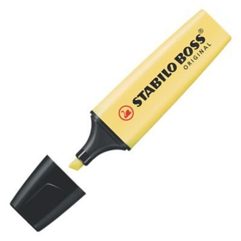 STABILO - DESTACADOR BOSS AMARILLO PASTEL BLISTER