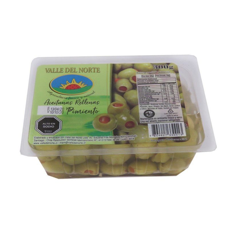 VALLE DEL NORTE - Aceituna Rellena Pimentón