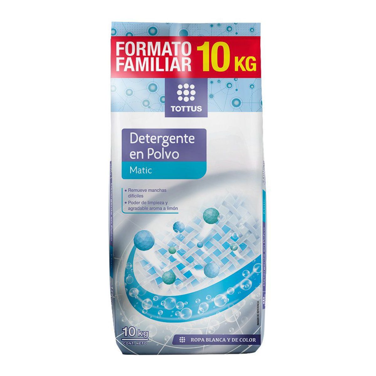 TOTTUS - Detergente en Polvo Matic Tottus 10 kg