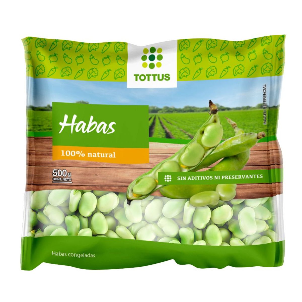 TOTTUS - Habas Congeladas