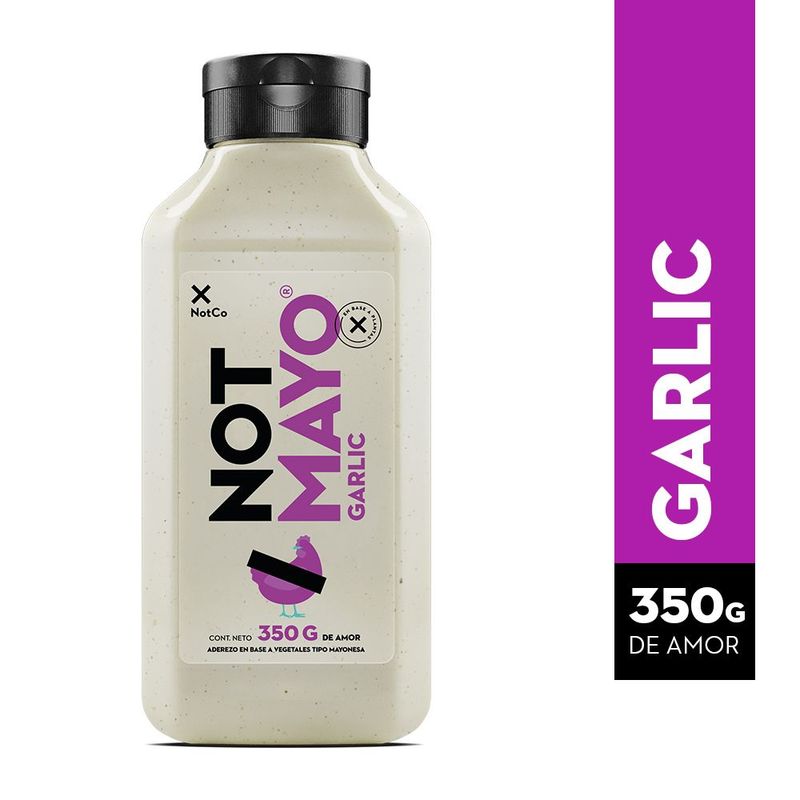NOT MAYO - ADE SABOR GARLIC 100 VEG NOT MAYO 350GR