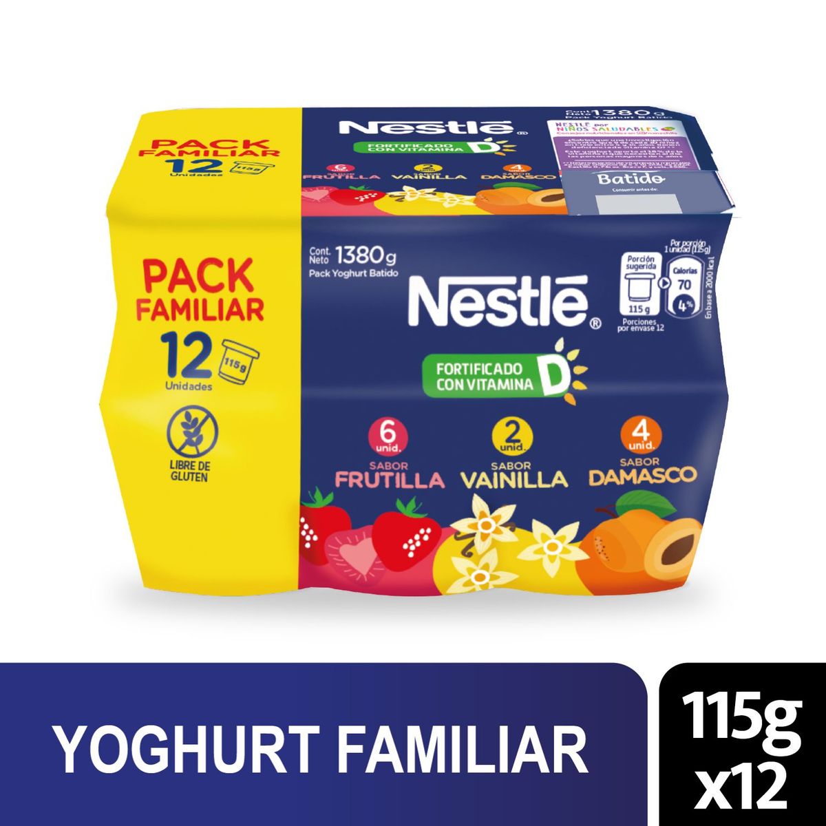 NESTLE - Yoghurt Batido Multipack Tradicional