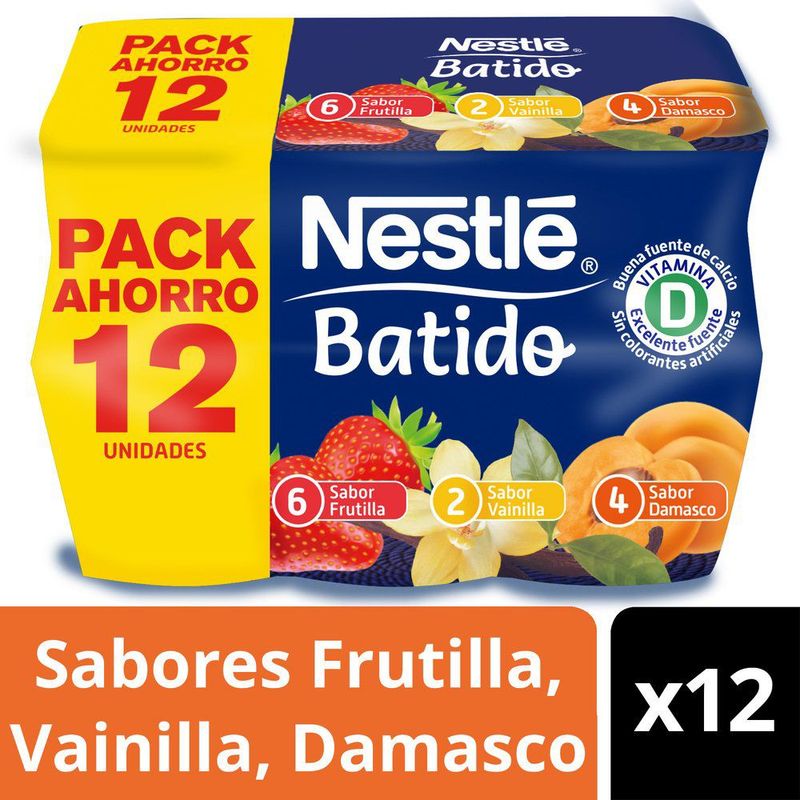 NESTLE - Yoghurt Batido Multipack Tradicional