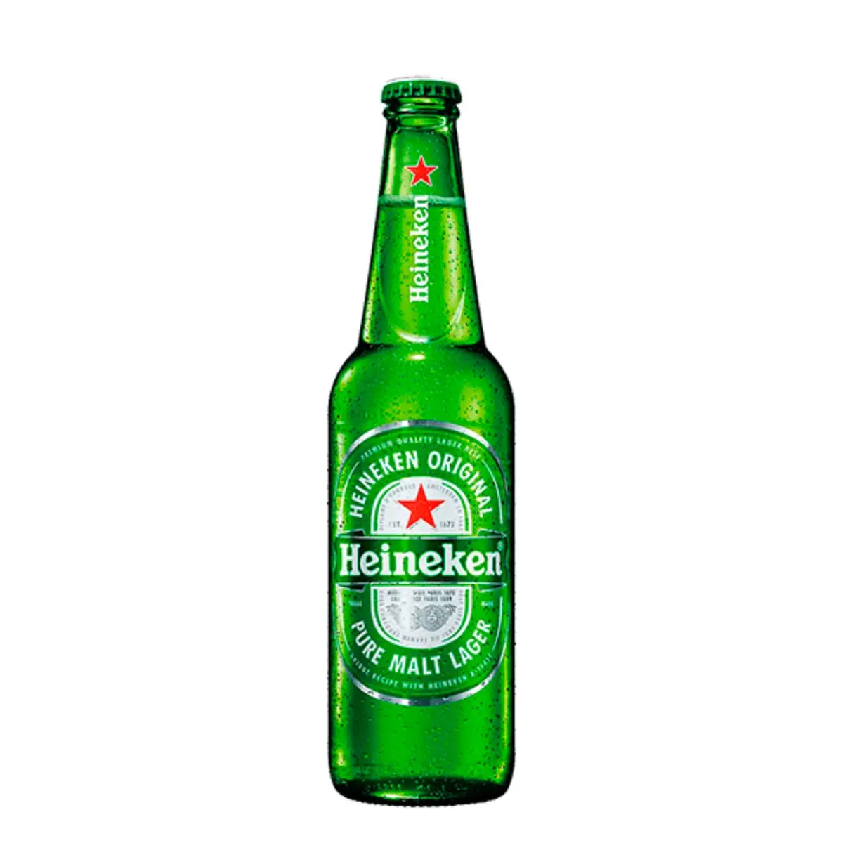 HEINEKEN - Pack Cerveza Heineken Lager Botella 5° 24 x 330 ml