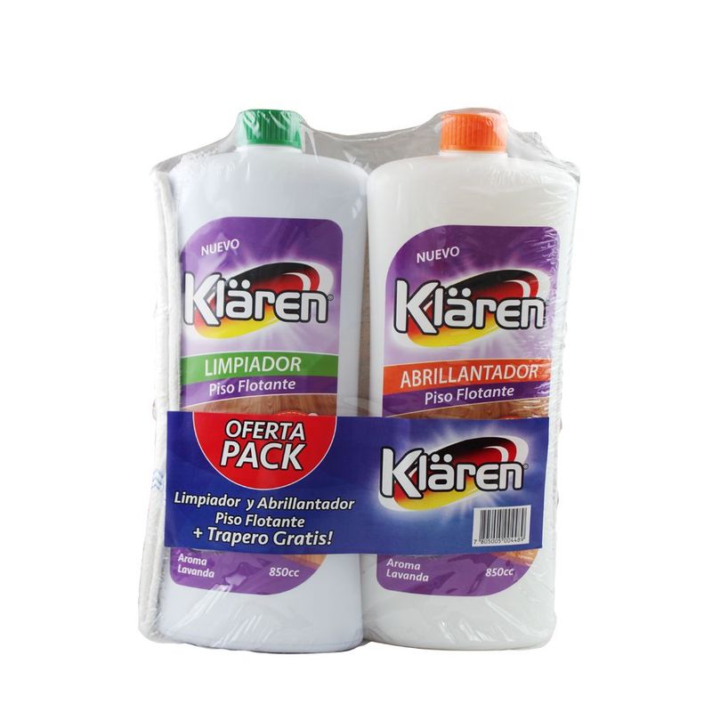 KLAREN - Pack Limpiadorpisoflotante C/Trapero