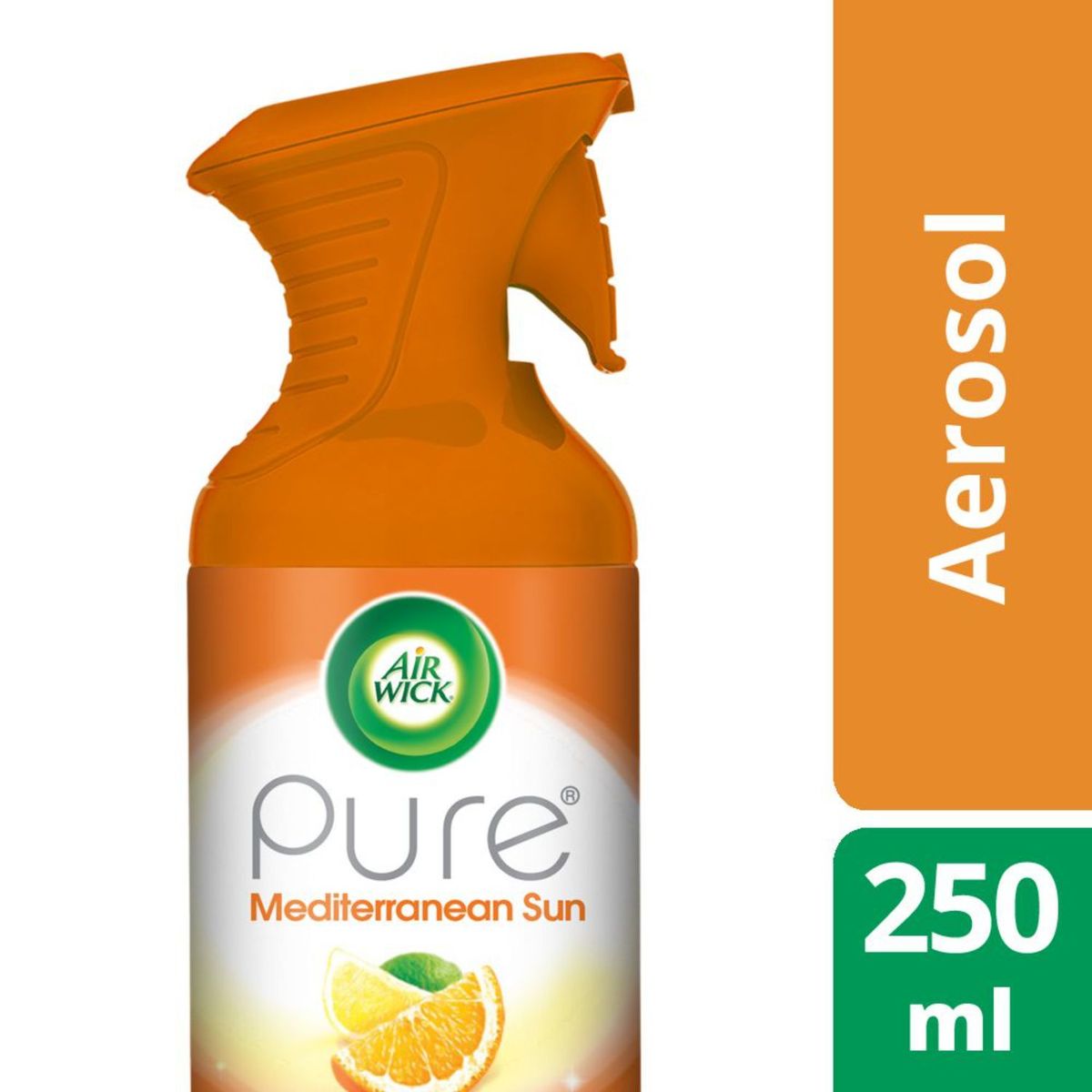 AIR WICK - Desodorante Ambiental Aerosol Cítrico Pure Airwick 250 ml