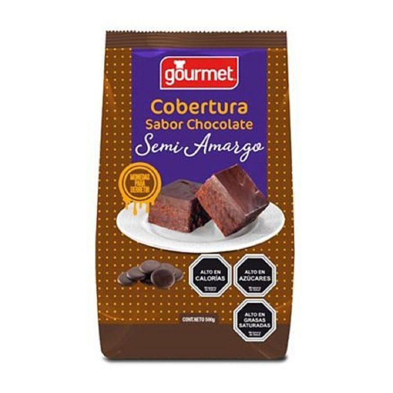 GOURMET - Cobertura Choc Semiamargo