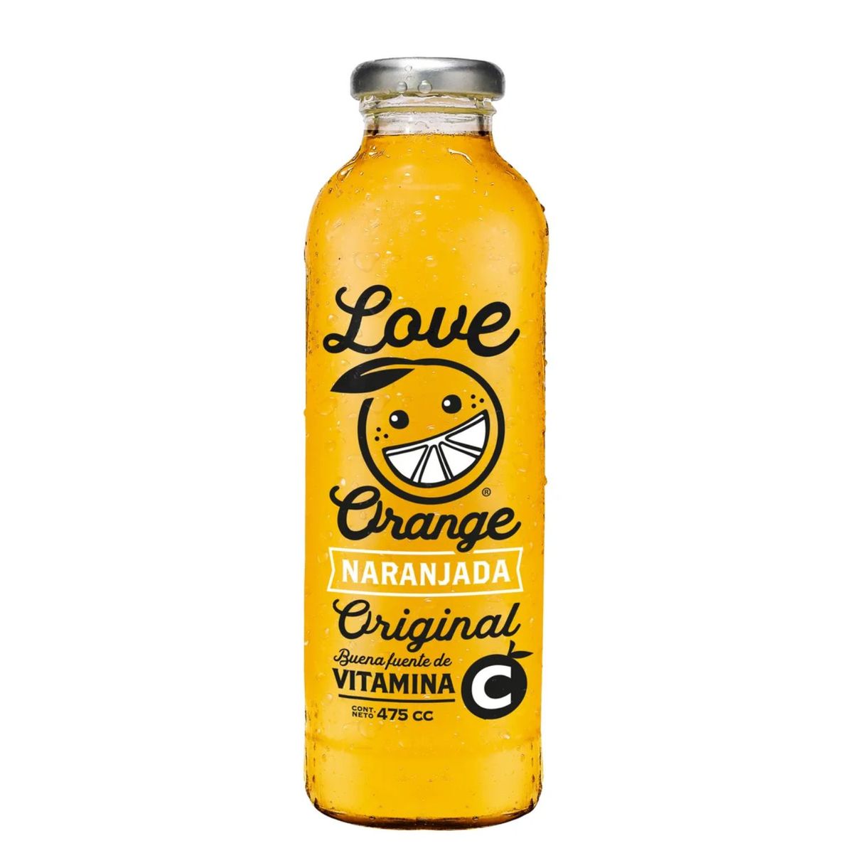 LOVE ORANGE - Jugo Naranjada Original Love Organde 475 ml
