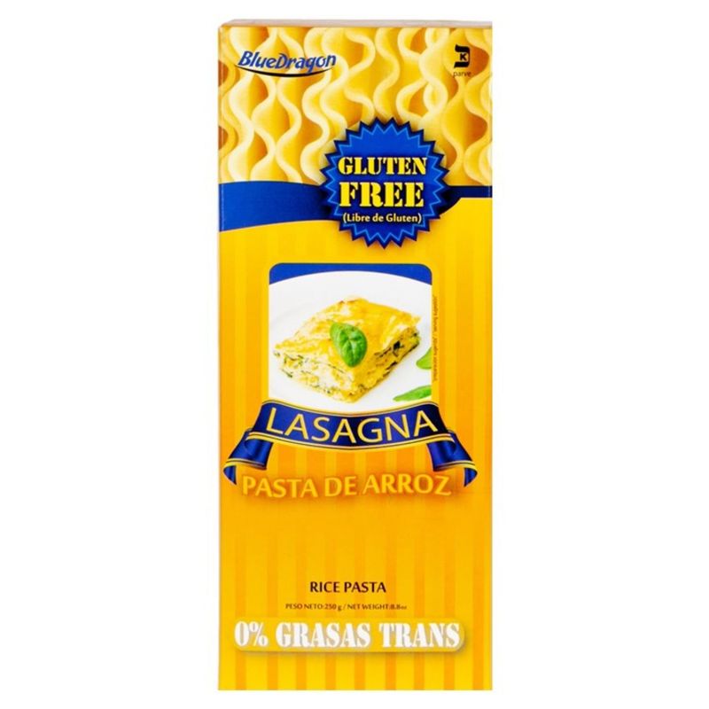 BLUE DRAGON - Lasaña de Arroz Sin Gluten Blue Dragon 250 g