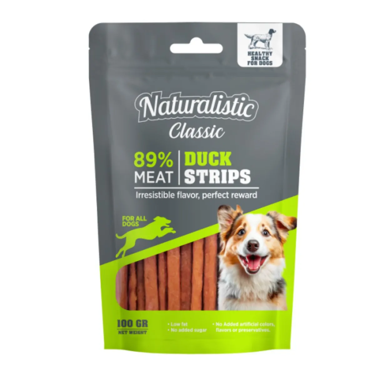 NATURALISTIC - Snack para Perro Naturalistic Duck Strip s 100 g
