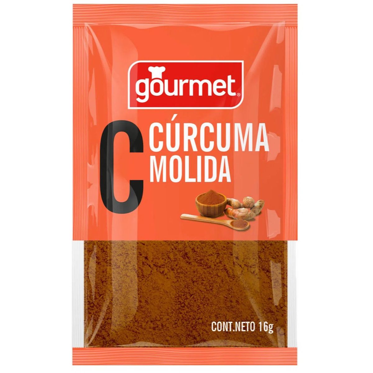 GOURMET - Cúrcuma Molida Gourmet 16 g