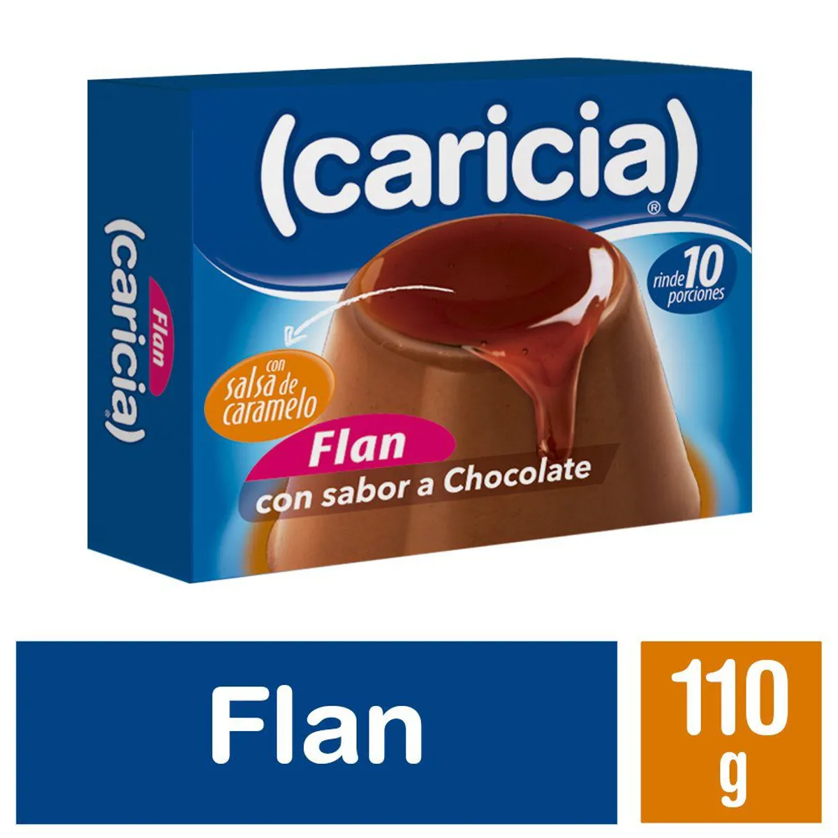 CARICIA - FLAN CHOCOLATE CARICIA 110 GR