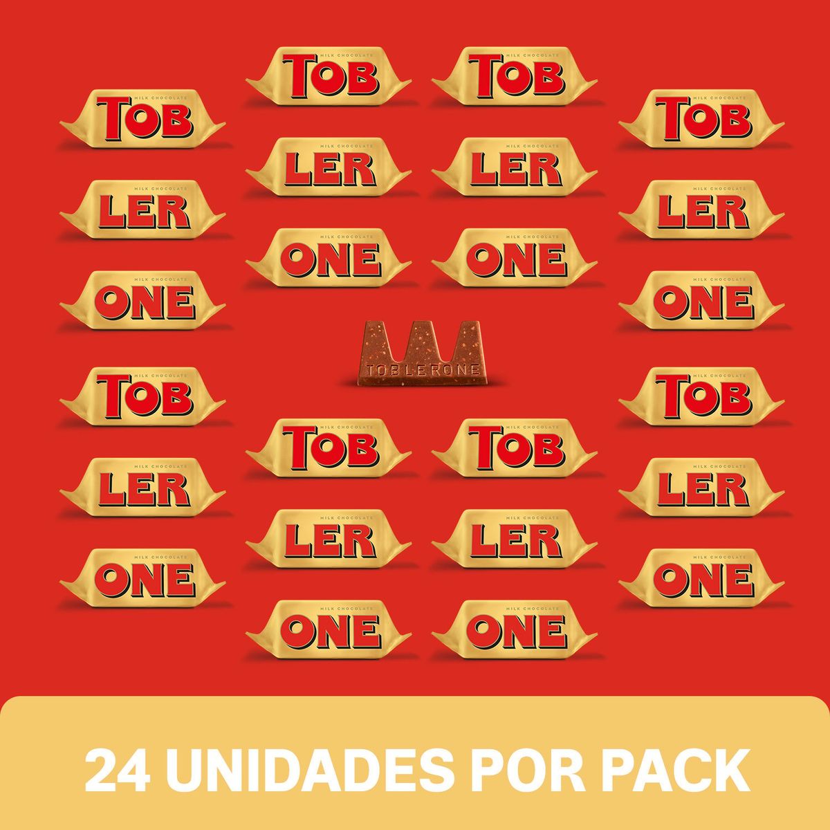 TOBLERONE - Pack Chocolate Mini Toblerone Mini 24 x 8.3 g