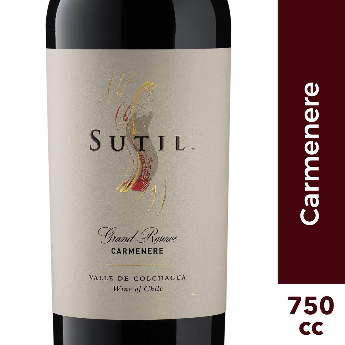 SUTIL - Vino Sutil Gran Reserva Carmenere 13°