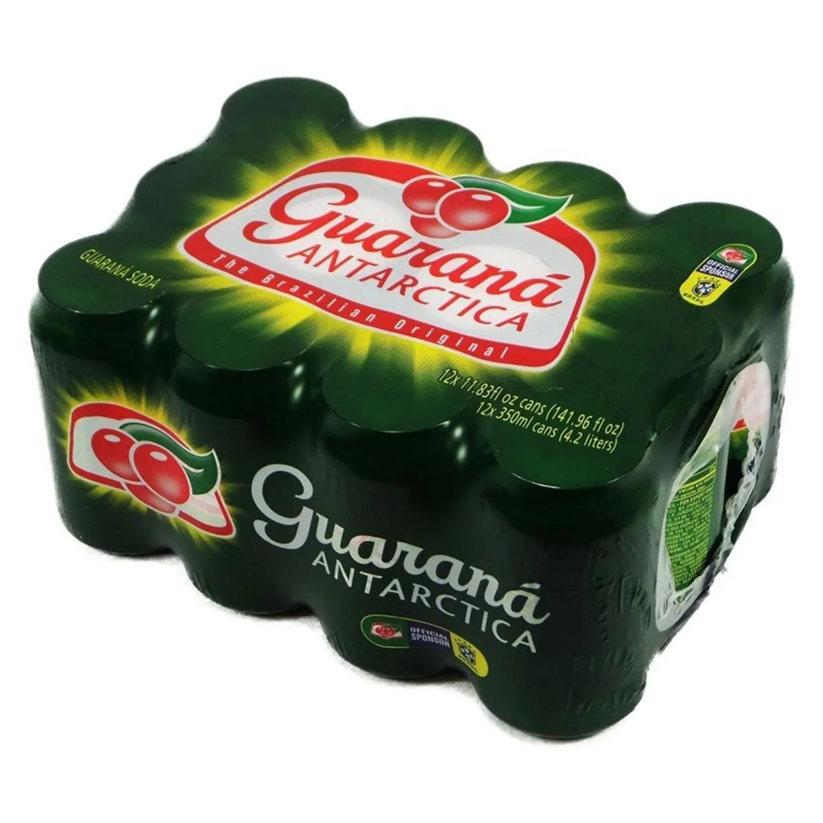 ANTARTICA - Pack Bebida Guaraná Normal 12 x 350 ml