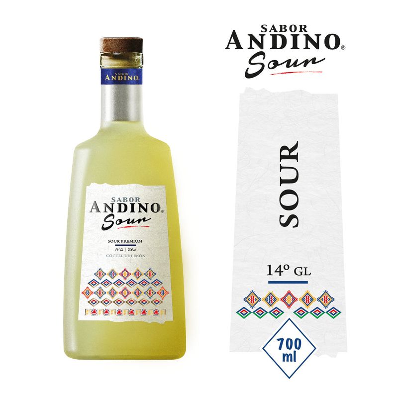 SABOR ANDINO - Coctel Sour Sabor Andino 14° Gl