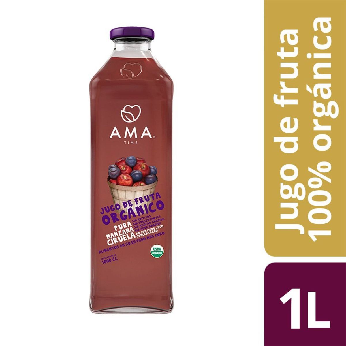 AMA - Jugos Manzana Ciruela Ama
