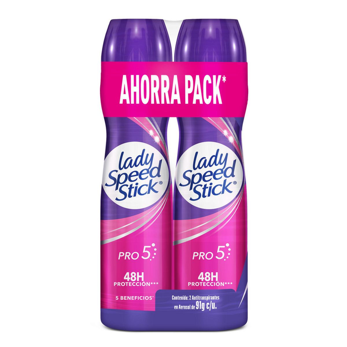 LADY SPEED STICK - Desodorante 24/7 Pro5 Spray