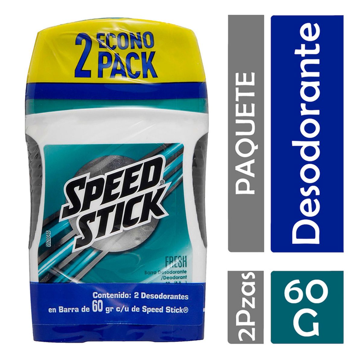 SPEED STICK - Desodorante Fresh Barra Pack