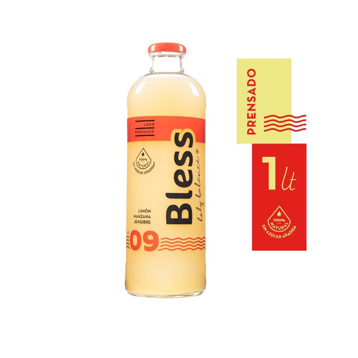 BLESS - Jugo limon, manzana y jengibre