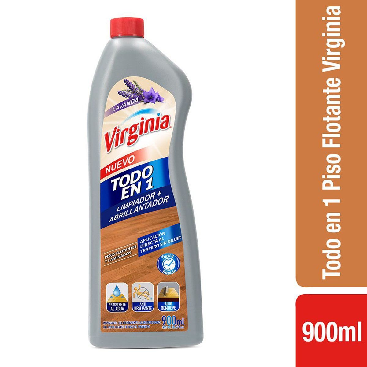 VIRGINIA - Cera Líquida todo en 1 Piso Flotante