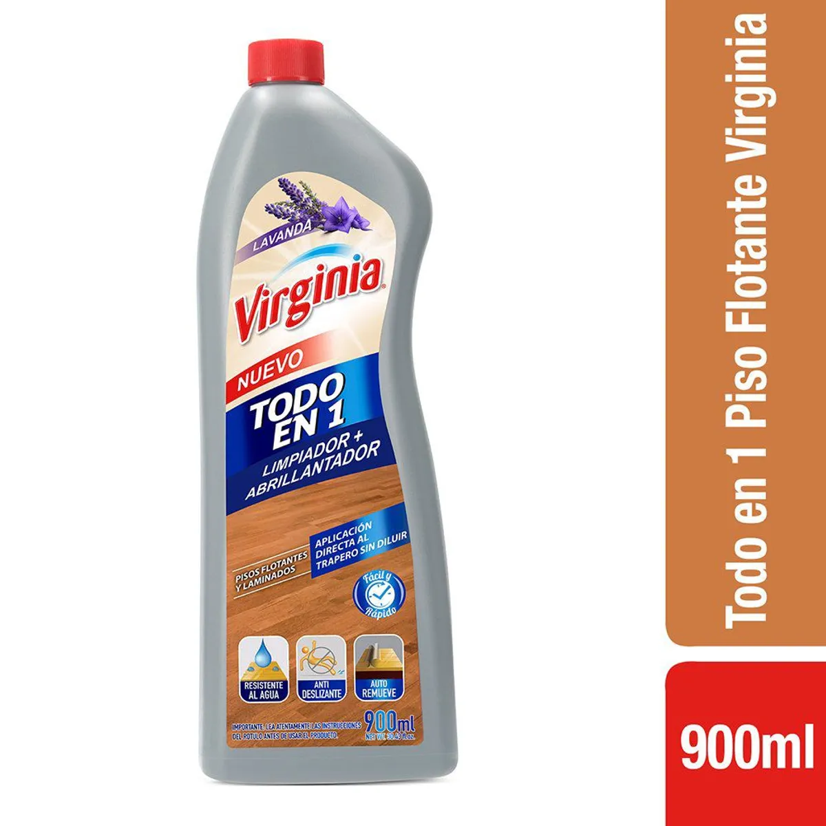 VIRGINIA - Cera Líquida todo en 1 Piso Flotante