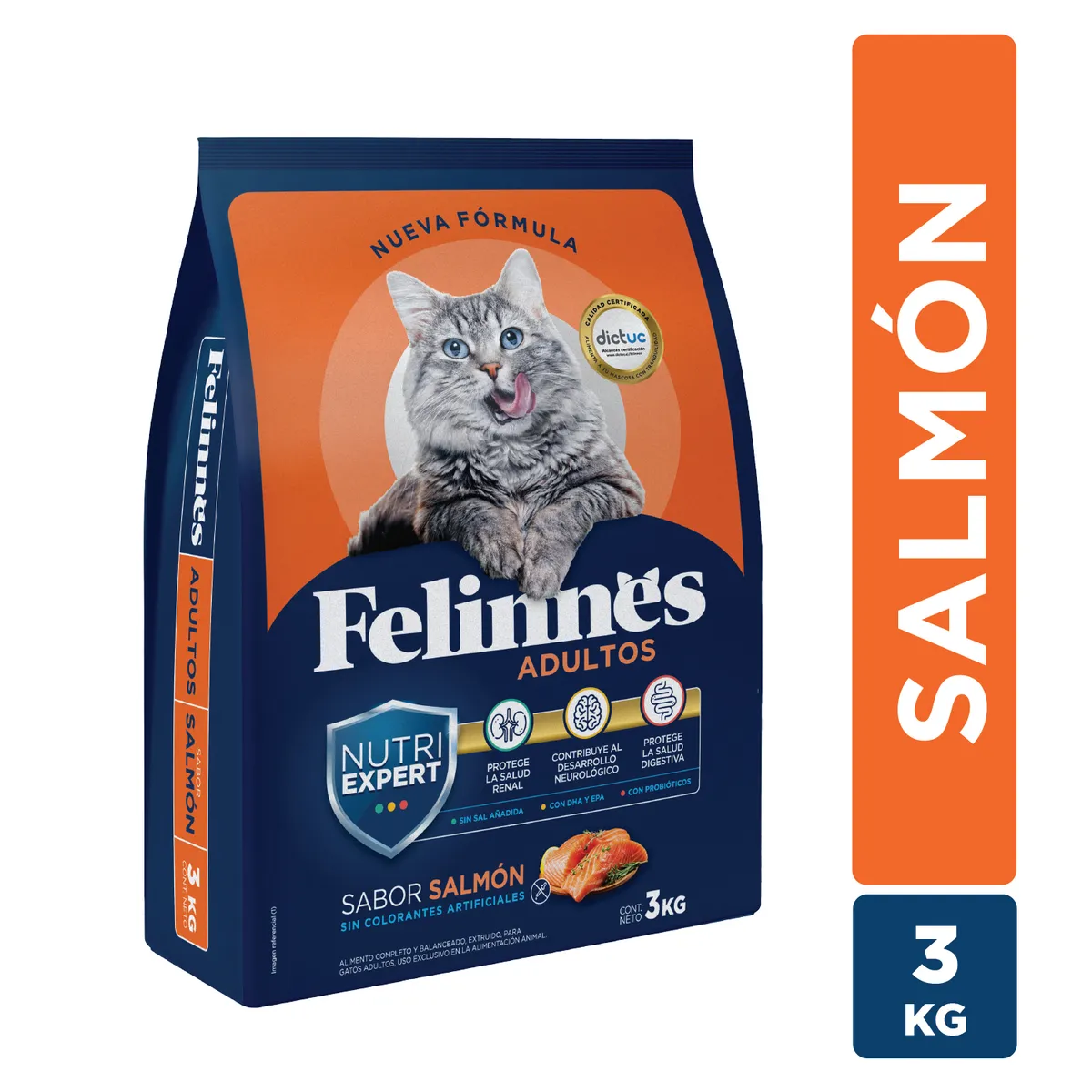 FELINNES - Alimento Gato Salmon