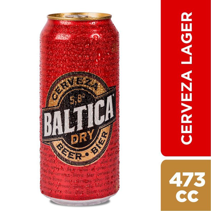 BALTICA - CERVEZA LAGER  BALTICA  48G UNIDAD