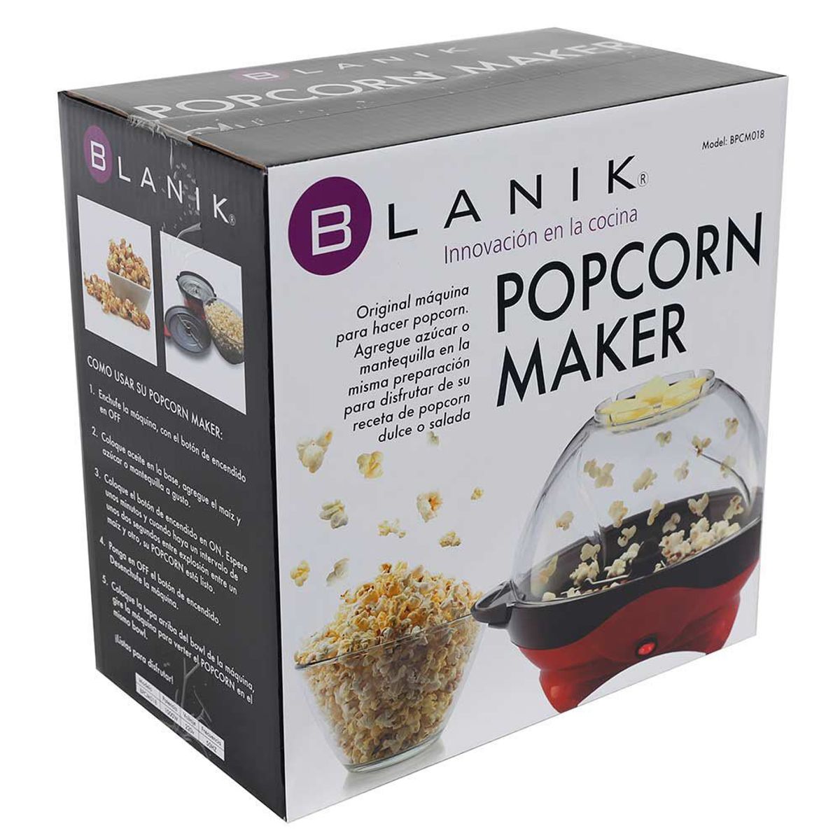 BLANIK - (D)POP CORN MAKER CARAMELO BPCM018 BLANIK