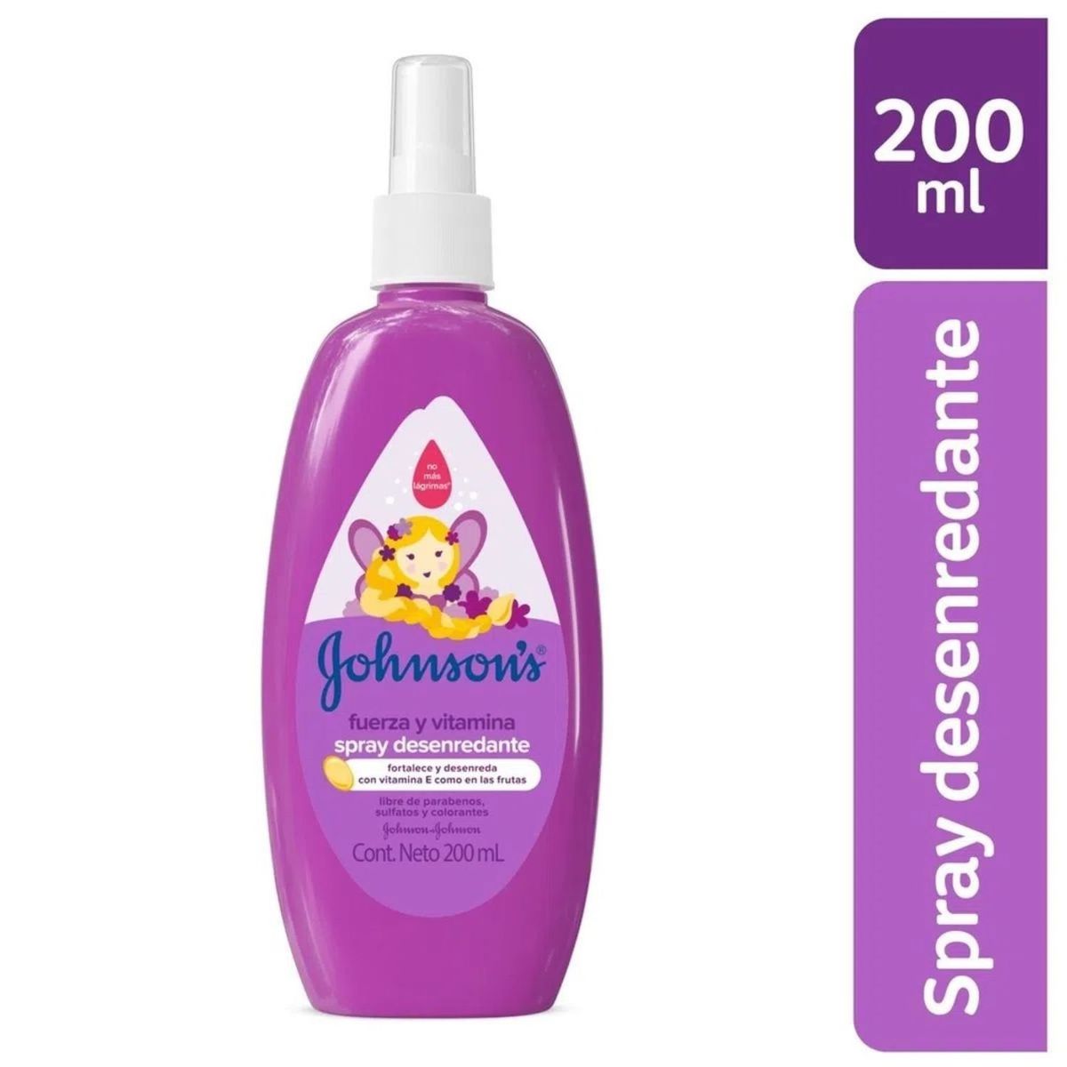 JOHNSONS BABY - Spray Desenredante Fuerza y Vitamina Johnsons Baby 200 ml