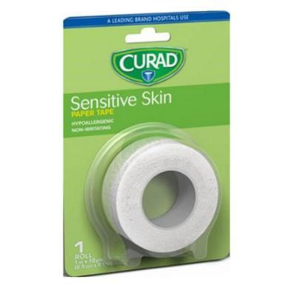 CURAD - Cinta de Papel Curad para Piel Sensible 9.1 mts Un