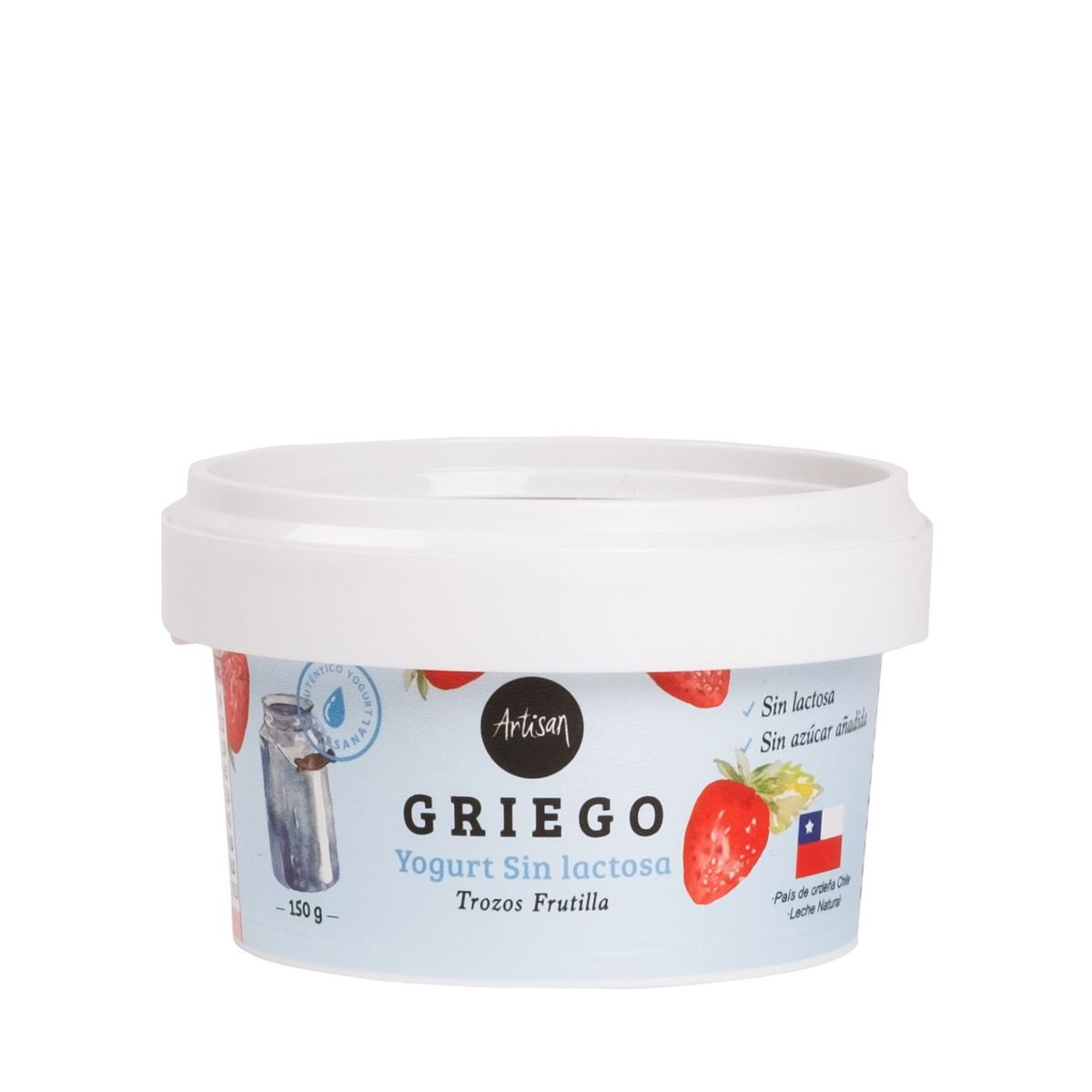 ARTISAN - Yogurt Griego Trozos Frutilla