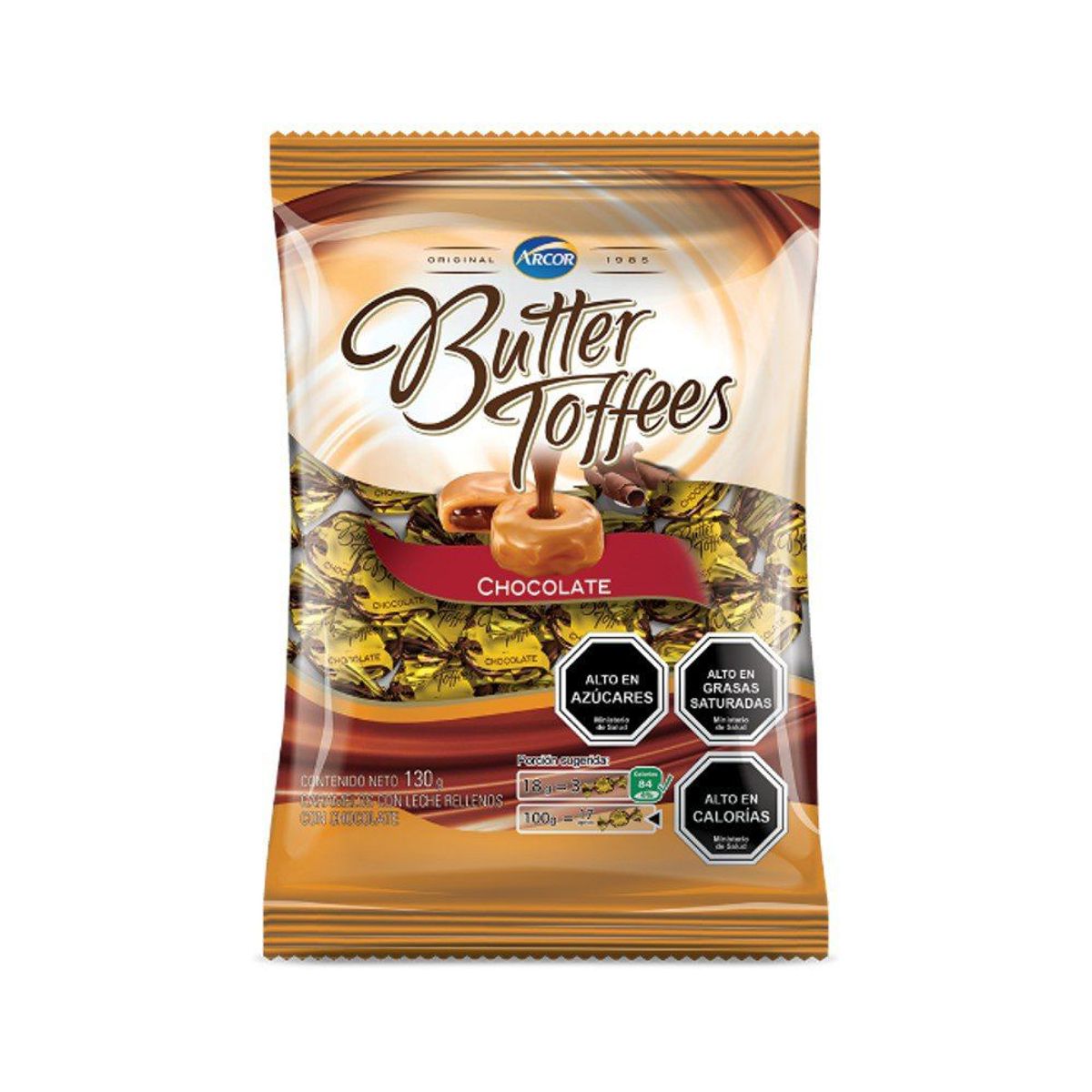 ARCOR - Butter Chocolate Arcor 130 g