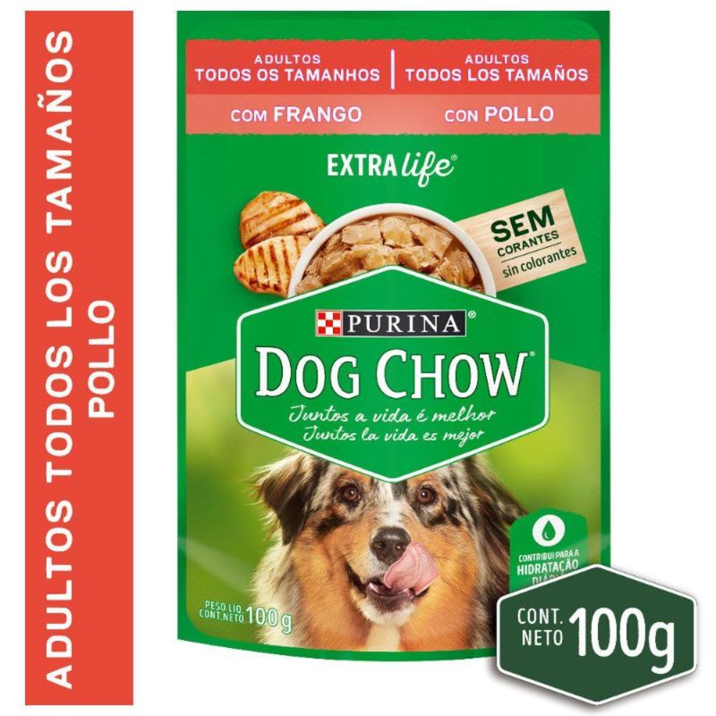 DOG CHOW - Comida para Perros Dog Chow Festival de Pollo 100 g